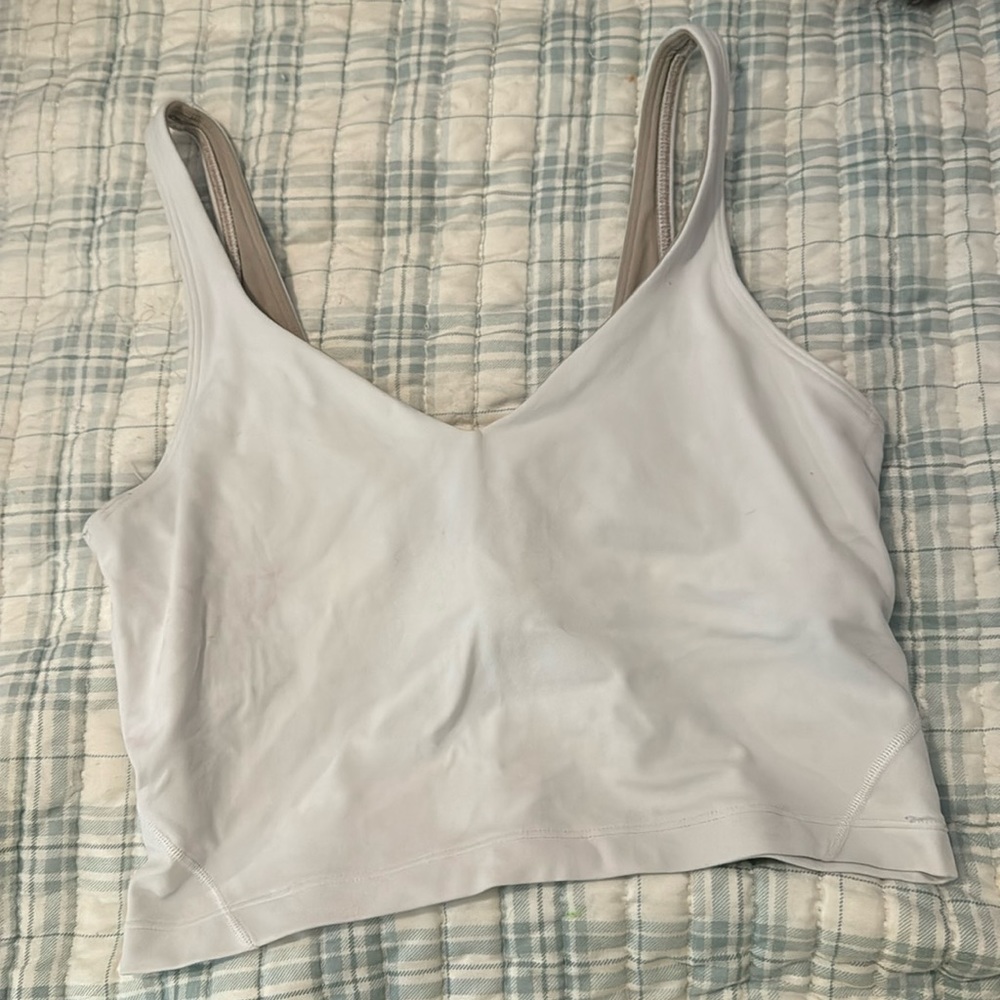 Lululemon align tank in white size 8